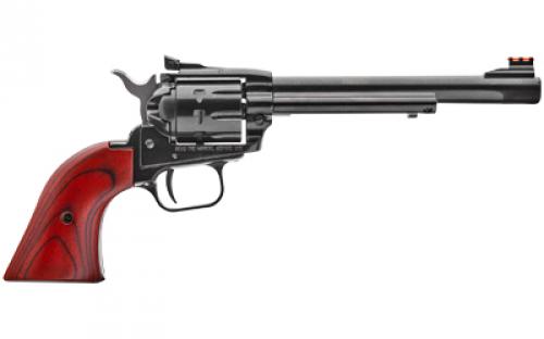 Heritage Rough Rider, Single Action, Revolver, 22LR/22 WMR, 6.5" Barrel, Alloy, Black, Cocobolo Grips, Adjustable Sights, 9 Rounds RR22999MB6AS
