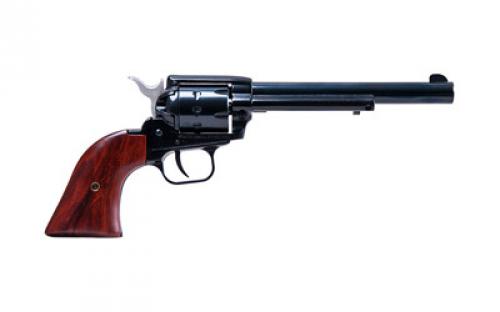 Heritage Rough Rider, Single Action, Revolver, 22LR/22 WMR, 6.5 Barrel, Alloy, Blued Finish, Cocobolo Grips, Fixed Sights, 9 Rounds RR22999MB6