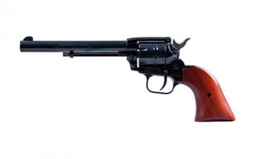 Heritage Rough Rider, Single Action, Revolver, 22LR/22 WMR, 6.5" Barrel, Alloy, Blued Finish, Cocobolo Grips, Fixed Sights, 9 Rounds RR22999MB6