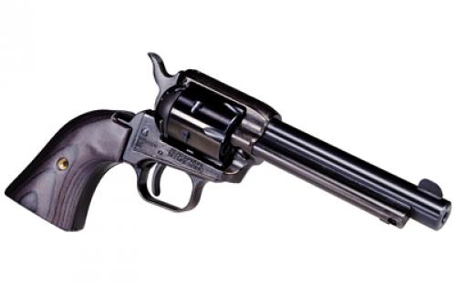 Heritage Rough Rider, Single Action Revolver, 22 LR, 6.5" Barrel, Black Oxide Finish, Laminate Grips, Fixed Sights, 6 Rounds, Long Rifle Cylinder Only RR22B6-BBK