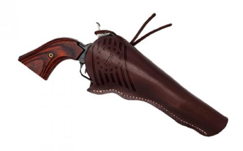 Heritage Rough Rider, Revolver, Single Action, 22 LR, 6.5 Barrel, Alloy, Cocobolo Grips, Fixed Sights, Blued Finish, Black, 6 Rounds RR22B6LHOL