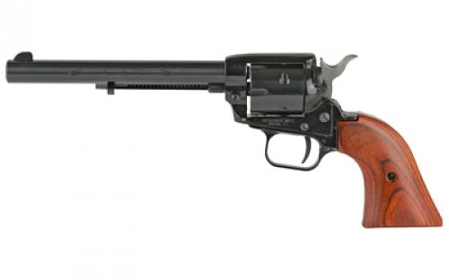 Heritage Rough Rider, Single Action, Revolver, 22LR, 6.5 Barrel, Alloy, Blued Finish, Cocobolo Grips, Fixed Sights, 6 Rounds, Long Rifle Cylinder Only RR22B6