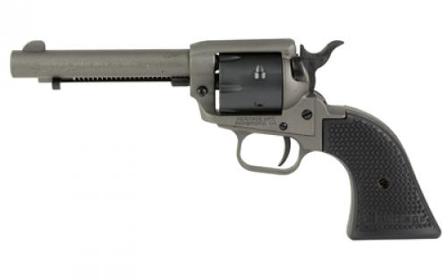 Heritage Rough Rider, Single Action Revolver, 22 LR, 4.75 Barrel, Cerakote Finish, Tungsten, Polymer Grips, Fixed Sights, 6 Rounds RR22C4