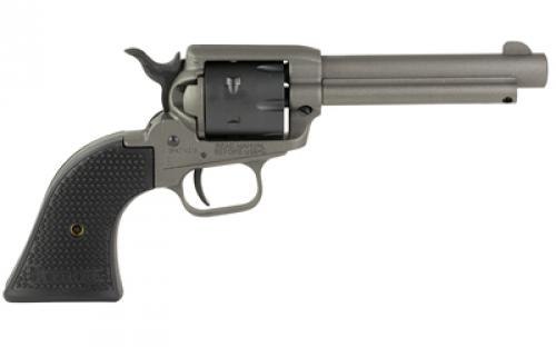 Heritage Rough Rider, Single Action Revolver, 22 LR, 4.75" Barrel, Cerakote Finish, Tungsten, Polymer Grips, Fixed Sights, 6 Rounds RR22C4