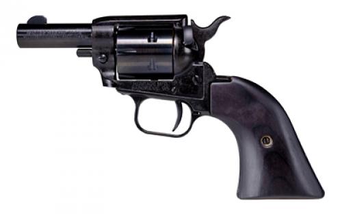Heritage Barkeep, Single Action Revolver, 22 LR, 2.68 Barrel, Black Oxide Finish, Laminate Grips, Fixed Sights, 6 Rounds, Long Rifle Cylinder Only, Includes Ejector Pin with Wooden Handle BK22B2-BBK