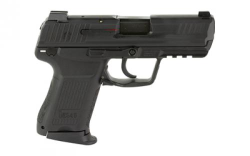 HK HK45C, LEM-Double Action Only, Semi-automatic, Polymer Frame Pistol, Compact, 45 ACP, 3.94" Barrel, Matte Finish, Black, Night Sights, 8 Rounds, 3 Magazines 81000021