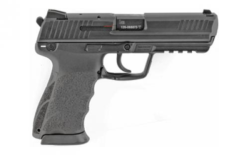 HK 45, V1, DA/SA, Full Size, 45ACP, 4.46" Barrel, Polymer Frame, Black Finish, 3 Dot Sights, Safety, Decocker, 10 Rounds, 2 Magazines 81000026
