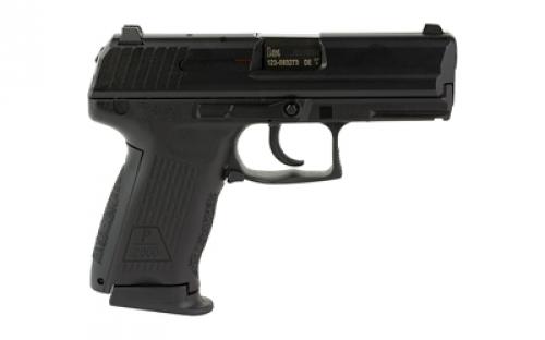 HK P2000, V2, LEM-Double Action, Semi-automatic, Polymer Frame Pistol, Compact, 40 S&W, 3.66" Barrel, Matte Finish, Black, 3 Dot Sights, Decocker, 12 Rounds, 2 Magazines 81000045