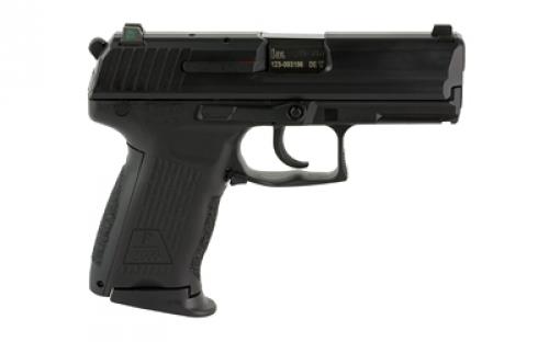 HK P2000, V3, Double Action/Single Action, Semi-automatic, Polymer Frame Pistol, 40 S&W, 3.66" Barrel, Black, Night Sights, Decocker, 10 Rounds, 3 Magazines 81000052
