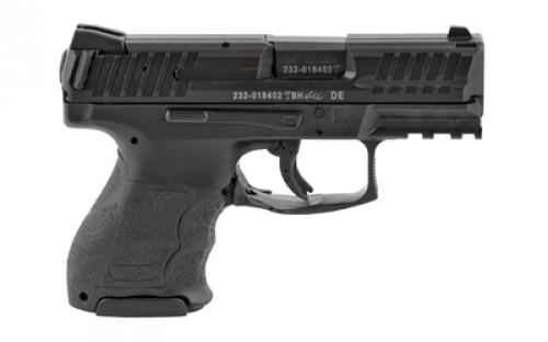 HK VP9SK, Striker Fired, 9MM, 3.39" Barrel, Polymer Frame, Black Finish, 3 Dot Sights, 10Rd, 2 Magazines 81000093