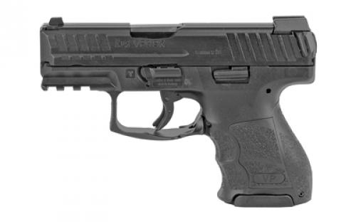 HK VP9SK, Striker Fired, Semi-automatic, Polymer Frame Pistol, Sub-Compact, 9MM, 3.39 Barrel, Black, Night Sights, 10 Rounds, 3 Magazines 81000094
