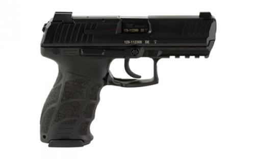 HK P30, V1, Light LEM, Double Action Only, Semi-automatic, Polymer Frame Pistol, Full Size, 9MM, 3.85" Barrel, Black, Night Sights, 10 Rounds, 3 Magazines 81000106