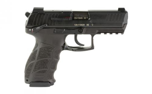 HK P30S, Double Action/Single Action, Semi-automatic, Polymer Frame Pistol, Full Size, 9MM, 3.85" Barrel, Matte Finish, Black, Interchangeable Grip Panels, Night Sights, Ambidextrous Safety with Rear Decocker, 17 Rounds, 3 Magazines, Ambidextrous 81000112