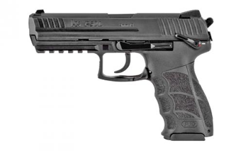 HK P30LS, Double Action/Single Action, Semi-automatic, Polymer Frame Pistol, Full Size, 9MM, 4.45 Barrel, Matte Finish, Black, Interchangeable Grip Panels, 3 Dot Sights, Ambidextrous Safety with Rear Decocker, 17 Rounds, 2 Magazines, Ambidextrous, BLEM (Damaged Case) 81000123