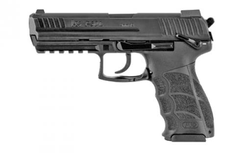HK P30LS, Double Action/Single Action, Semi-automatic, Polymer Frame Pistol, Full Size, 9MM, 4.45 Barrel, Matte Finish, Black, Interchangeable Grip Panels, Night Sights, Ambidextrous Safety with Rear Decocker, 17 Rounds, 3 Magazines, Ambidextrous 81000124