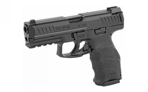 HK VP40, Striker Fired, 40S&W, 4.09" Barrel, Polymer Frame, Black Finish, Night Sights, 10Rd, 3 Magazines 81000244