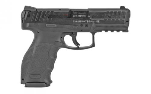 HK VP9, Semi-automatic, Striker Fired, 9MM, 4.09" Barrel, Polymer Frame, Black Finish, 17 Round, 2 Mags, 3 Dot Sights 81000285