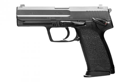 HK USP40, V1, Double Action/Single Action, Semi-automatic, Polymer Frame Pistol, 40 S&W, 4.25 Barrel, Black, Night Sights, Manual Thumb Safety, Decocker, 10 Rounds, 3 Magazines 81000317