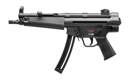 HK MP5, Pistol, Semi-automatic, 22LR, 8.5 Barrel, Steel, Matte Finish, Black, Polymer Pistol Grip, 25 Rounds, 1 Magazine 81000470
