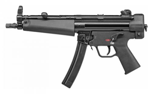 HK SP5, Semi-automatic, 9MM, 8.9 Threaded Barrel, Aluminum Frame, Black, Ambidextrous Safety, 30 Round, 2 Magazines, BLEM (Damaged Box) 81000477