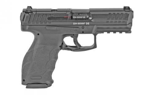 HK VP9 OR, Striker Fired, Semi-automatic, Polymer Frame Pistol, Full Size, 9MM, 4.09" Barrel, Matte Finish, Black, 3 Dot Sights, Optics Ready, 10 Rounds, 2 Magazines 81000485