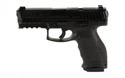 HK VP9-B, Striker Fired, Semi-automatic, Polymer Frame Pistol, Full Size, 9MM, 4.09 Barrel, Matte Finish, Black, 17 Rounds, Optics Ready Slide, Night Sights, 3 Magazines 81000733