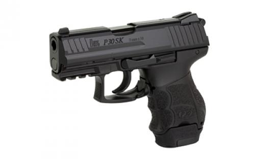 HK P30SK, Semi-automatic, DA/SA, 9MM, 3.27" Barrel, Polymer Frame, Black Finish, 3 Dot Sights, 2 Magazines, 1-15Rd & 1-12Rd 81000823