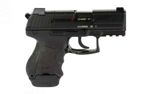 HK P30SK, Semi-automatic, DA/SA, 9MM, 3.27" Barrel, Polymer Frame, Black Finish, Night Sights, 3 Magazines, 1-15Rd & 2-12Rd 81000824