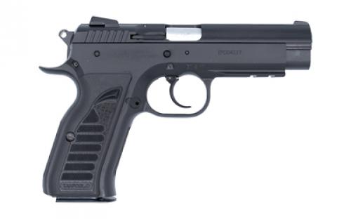 Tanfoglio Force Compact, Semi-automatic, DA/SA, Polymer Frame Pistol, 10MM, 3.7" Barrel, Matte Finish, Black, Rubber Grips, Adjustable Sights, Ambidextrous Safety, 11 Rounds TF-COMPACTF-10