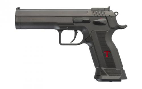 Tanfoglio Limited Polymer, Semi-automatic, DA/SA, Polymer Frame Pistol, 10MM, 4.75 Barrel, Matte Finish, Black, Ambidextrous Safety, Adjustable Sights, 13 Rounds TF-LIMPROP-10