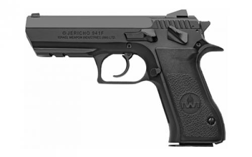 IWI US, Inc Jericho 941, Double Action/Single Action, Semi-automatic, Metal Frame Pistol, Full Size, 9MM, 4.4 Barrel, Steel, Black, Synthetic Grips, Adjustable Sights, Thumb Safety, 16 Rounds, 2 Magazines J941F9