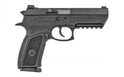IWI US, Inc Jericho II Enhanced, Semi-automatic, DA/SA, Full Size, 9MM, 4.4" Barrel, Polymer, Black, Thumb Safety, Adjustable Sights, 17 Rounds, 2 Magazines J941PL9-II