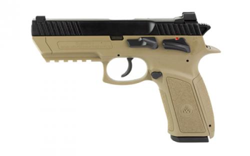 IWI US, Inc Jericho 941 Enhanced, Double Action/Single Action, Semi-automatic, Polymer Frame Pistol, Full Size, 9MM, 4.4 Barrel, Flat Dark Earth, Novak Sights, 17 Rounds, 2 Magazines J941PL9FD-II