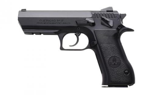 IWI US, Inc Jericho 941, Double Action/Single Action, Semi-automatic, Metal Frame Pistol, Full Size, 9MM, 4.4 Barrel, Steel, Black, Synthetic Grips, Adjustable Sights, Decocker, 16 Rounds, 2 Magazines J941R9