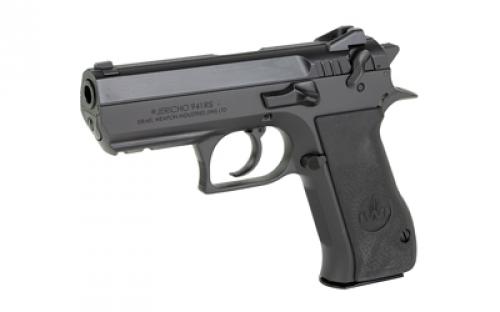 IWI US, Inc Jericho 941, Double Action/Single Action, Semi-automatic, Metal Frame Pistol, Mid-Size, 9MM, 3.8" Barrel, Steel, Black, Synthetic Grips, Adjustable Sights, Decocker, 16 Rounds, 2 Magazines J941RS9