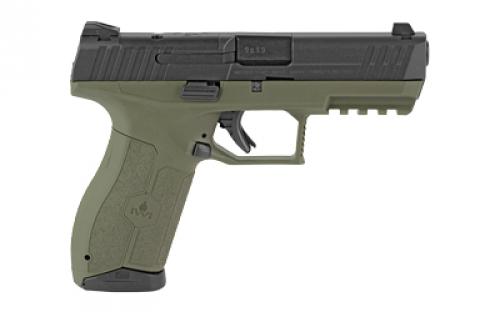 IWI US, Inc Masada Optics Ready, Striker Fired, Semi-automatic, Polymer Frame Pistol, Full Size, 9MM, 4.1" Barrel, Matte Finish, OD Green, 3 Dot Sights, 17 Rounds, 2 Magazines M9ORP17OD