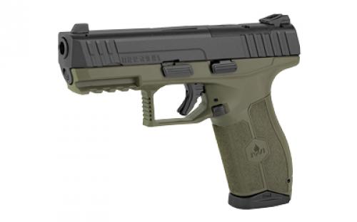 IWI US, Inc Masada Optics Ready, Striker Fired, Semi-automatic, Polymer Frame Pistol, Full Size, 9MM, 4.1" Barrel, Matte Finish, OD Green, 3 Dot Sights, 17 Rounds, 2 Magazines M9ORP17OD