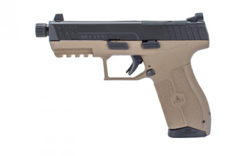 IWI US, Inc Masada Optics Ready, Striker Fired, Semi-automatic, Polymer Frame Pistol, Full Size, 9MM, 4.6 Barrel, Threaded Barrel, Matte Finish, Flat Dark Earth, 3 Dot Sights, 17 Rounds, 2 Magazines M9ORP17TFD