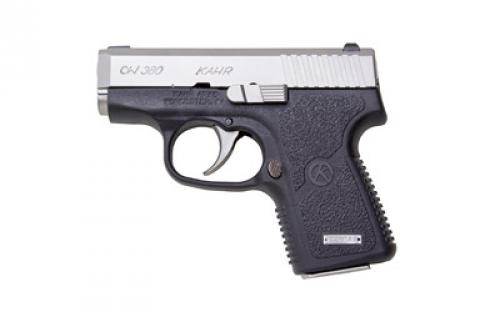 Kahr Arms CW380, Striker Fired, Semi-automatic, Polymer Frame Pistol, Sub-Compact, 380 ACP, 2.58 Barrel, Matte Finish, Silver, Front Night Sight, 6 Rounds, 1 Magazine CW3833N