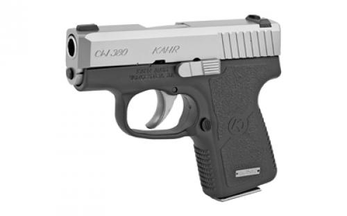 Kahr Arms CW380, Striker Fired, Semi-automatic, Polymer Frame Pistol, Sub-Compact, 380 ACP, 2.58" Barrel, Matte Finish, Silver, Fixed Sights, 6 Rounds, 1 Magazine CW3833
