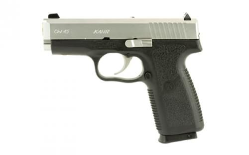 Kahr Arms CW45, Striker Fired, Semi-automatic, Polymer Frame Pistol, Compact, 45 ACP, 3.64 Barrel, Matte Finish, Silver, Fixed Sights, 6 Rounds, 1 Magazine CW4543