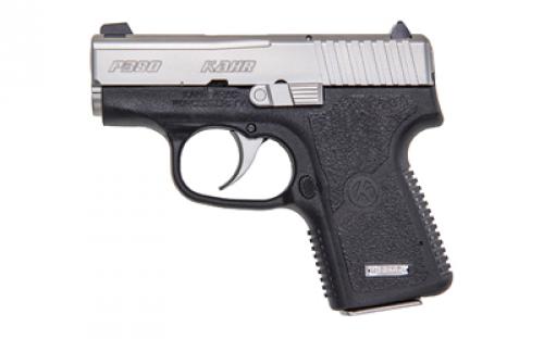 Kahr Arms P380, Micro Compact, 380 ACP, 2.5 Barrel, Polymer Frame, Matte Stainless Finish, Night Sights, 6Rd, Loaded Chamber Indicator, 2 Magazines KP38233N
