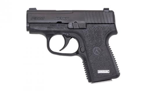 Kahr Arms P380, Striker Fired, Semi-automatic, Polymer Frame Pistol, Compact, 380 ACP, 2.53 Barrel, Blackened Stainless Finish, Night Sights, 6 Rounds, 3 Magazines KP3834N
