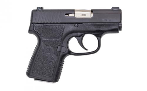 Kahr Arms P380, Striker Fired, Semi-automatic, Polymer Frame Pistol, Compact, 380 ACP, 2.53" Barrel, Blackened Stainless Finish, Night Sights, 6 Rounds, 3 Magazines KP3834N