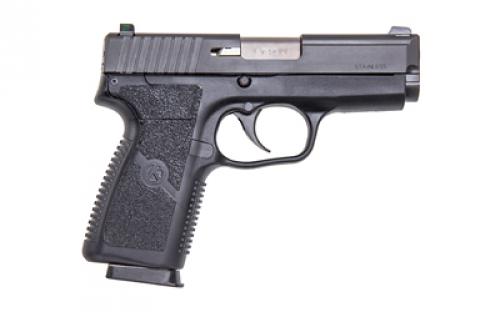 Kahr Arms P9, Striker Fired, Semi-automatic, Polymer Frame Pistol, Compact, 9MM, 3.56" Barrel, Blackened Stainless Finish, Night Sights, 7 Rounds, 3 Magazines KP9094NA