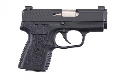 Kahr Arms PM9, Striker Fired, Semi-automatic, Polymer Frame Pistol, Sub-Compact, 9MM, 3.1" Barrel, Blackened Stainless Finish, Night Sights, 7 Rounds, 3 Magazines, (1)-7 Rounds and (2)-6 Rounds PM90G94N