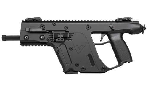 KRISS USA, Inc Vector G2 SDP-E, Pistol, Semi-automatic, 10MM, 6.5 Barrel, Threaded Barrel, Polymer, Black, Folding Sights, 33 Rounds, KRISS Recoil Mitigation System, 1 Magazine, Mini Handguard, Thread Protector KV10-PBL30