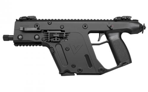 KRISS USA, Inc VECTOR SDP, Gen II, Pistol, Semi-automatic, 9MM, 5.5 Barrel, Threaded Barrel, Polymer, Black, Flip Up Sights, 40 Rounds, 1 Magazine, Quick Detach Sling Swivel, BLEM (Damaged Packaging) KV90-PBL20