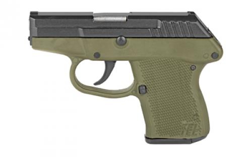 Kel-Tec P32, Double Action Only, Semi-automatic, Polymer Frame Pistol, Sub-Compact, 32 ACP, 2.7 Barrel, Matte Finish, OD Green, Fixed Sights, 7 Rounds, 1 Magazine P32BGRN