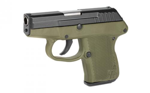 Kel-Tec P32, Double Action Only, Semi-automatic, Polymer Frame Pistol, Sub-Compact, 32 ACP, 2.7" Barrel, Matte Finish, OD Green, Fixed Sights, 7 Rounds, 1 Magazine P32BGRN